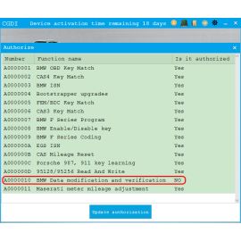Data modification and verification for CGDI Prog MSV80 Key Programmer
