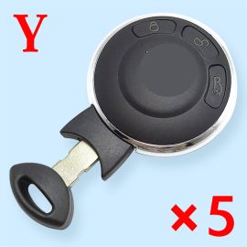 3 buttons Key shell  5pcs/lot