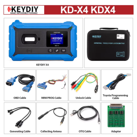 KEYDIY KD-X4 5-in-1 Key Programmer Combines KD Max, KD Mate and KD Mini Prog Supports MQB MLB BMW BDC2 BDC3 IMMO