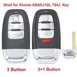 Key Shell for Xhorse XSADJ1GL 754J Smart Key PCB 315mhz 5pcs/lot
