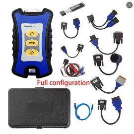 [full cables] full chip USB-link 3 Diesel Heavy Duty Truck Diagnostic Tool Engine Analyzer Detector with bluetooth