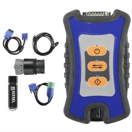 (with 3 cables) full chip USB-link 3 Diesel Heavy Duty Truck Diagnostic Tool Engine Analyzer Detector with bluetooth