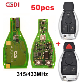 [50pcs/lot] CG MB BE Key for All FBS3 Immo Reusable 315MHz/433m 
