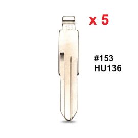 HU136 #153 Key Blade For Renault Megan Dacia Clio Duster 5pcs/lot