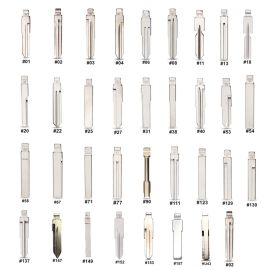35pcs/set Car Key Blade For KD Blank Flip Remote Replacement Blade