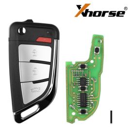 5pcs/lot XHORSE VVDI XKKF20EN VVDI Wire Remote Key Memoeial KNIFE 3 Buttons